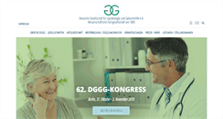 Desktop Screenshot of dggg.de